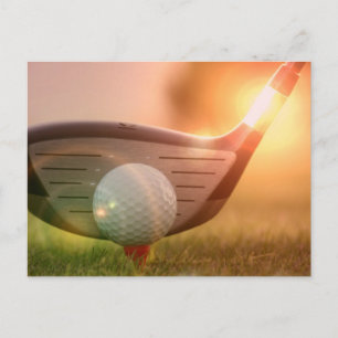 Golf Putter-vykort Vykort
