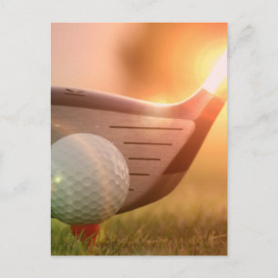 Golf Putter-vykort Vykort