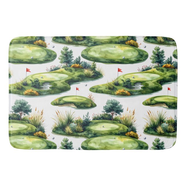 Golf Putting Green Badrumsmatta (Framsidan)