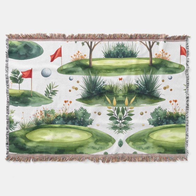 Golf Putting Green Filt (Framsidan)