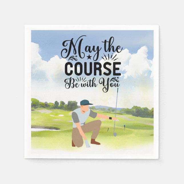 Golf Quotes Funny Sayed Pappersservett (Framsidan)