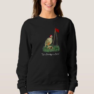 Golf Rapphöna På En Par 3 Julsång Parodi T Shirt