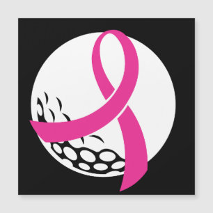 Golf Rosa Ribbon Breast Cancer Awareness