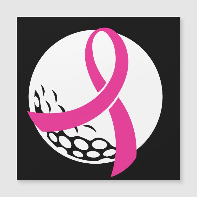 Golf Rosa Ribbon Breast Cancer Awareness (Framsida)
