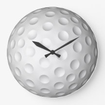Golf Round Clock