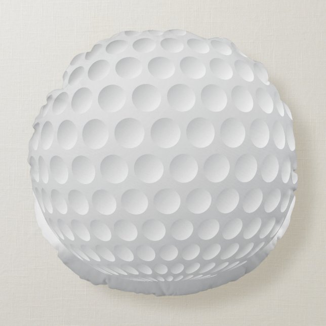 GOLF ROUND roligt PILLOW Rund Kudde (Framsidan)