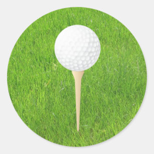 Golf Runt Klistermärke