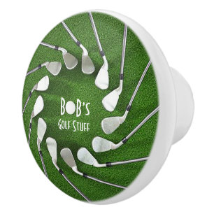 Golf Saker Ceramic Door Knob Knopp