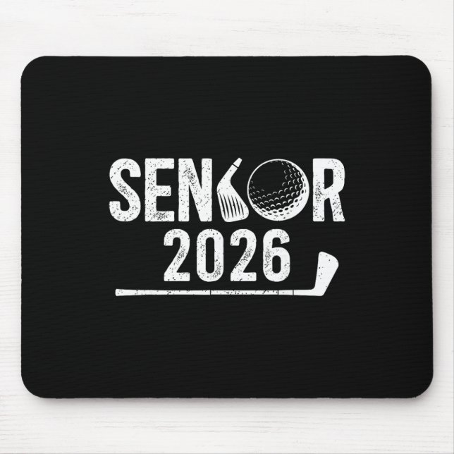 Golf Senior 2026 Examen Senior Golfspelare 202 Musmatta (Framsidan)