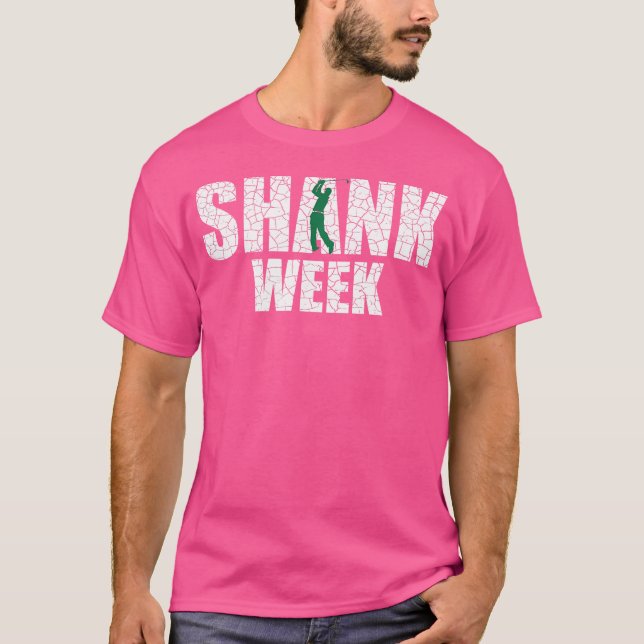 Golf Shank Week Funny Golf Golf Pappa T Shirt (Framsida)