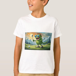 Golf shirt monster  t