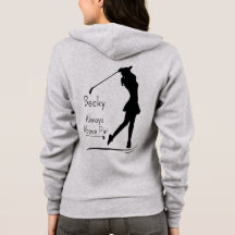 Golf Silhouette, Female, Namn, Text