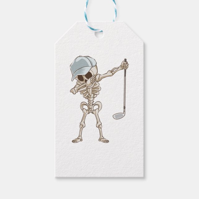 Golf Skeleton Presentetikett (Framsidan)