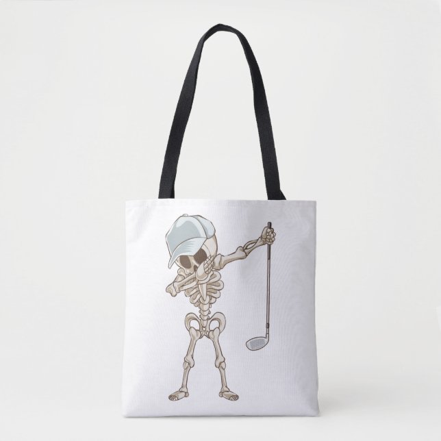 Golf Skeleton Tygkasse (Framsida)