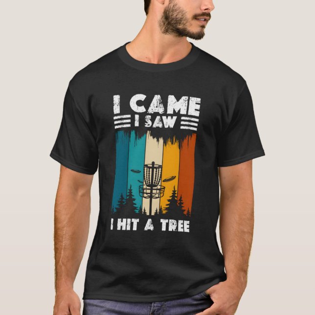 Golf-skivgolf T Shirt (Framsida)