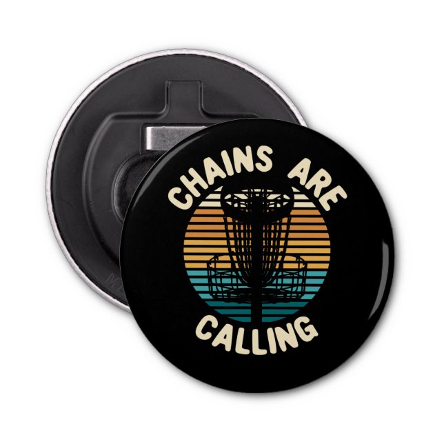 Golf-skivor Golf Basket Flasköppnare (Framsidan)