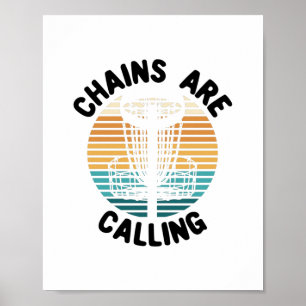 Golf-skivor Golf Basket Poster