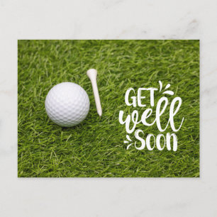 Golf Snart återställning för golfare Vykort