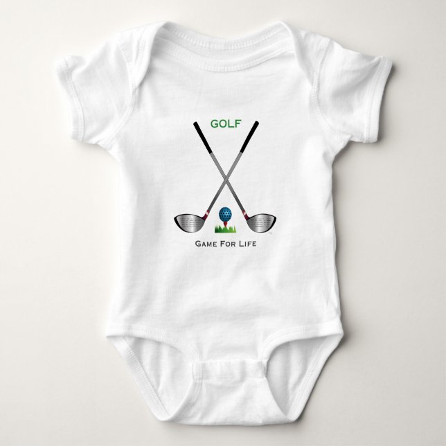 GOLF - spel för livet T Shirt (Framsida)