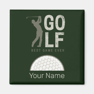Golf Sport Bästa spelet någonsin för golfer och tr Magnet