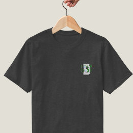 Golf Sport Fickmonogram Golfande Pappa T-Shirt