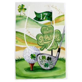 Golf St. Patrick's Day för golf tema för golfare