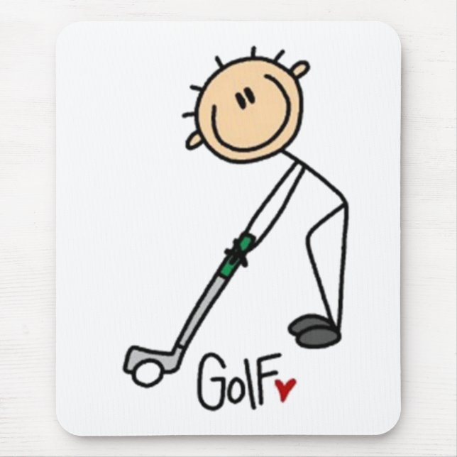 Golf Stick figur Musmatta (Framsidan)