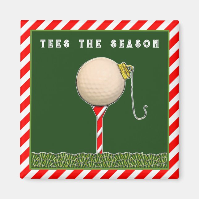 Golf Stocking Stuffers Magnet (Framsidan)