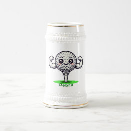 Golf Strong Beer Stein | For Men & Women Sejdel