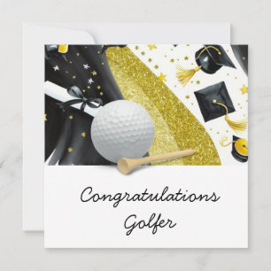 Golf Studenten Card - Grattis Student