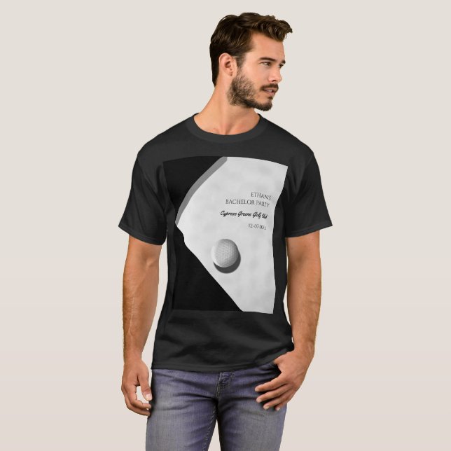 Golf svensexa - Golfare - Golfande vänner T Shirt (Hel framsida)