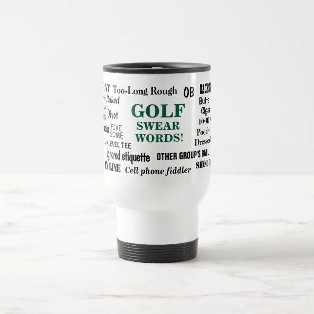 Golf Swear Ord Golfer Pet Peeves Fantastisk Golfin Resemugg (Center)