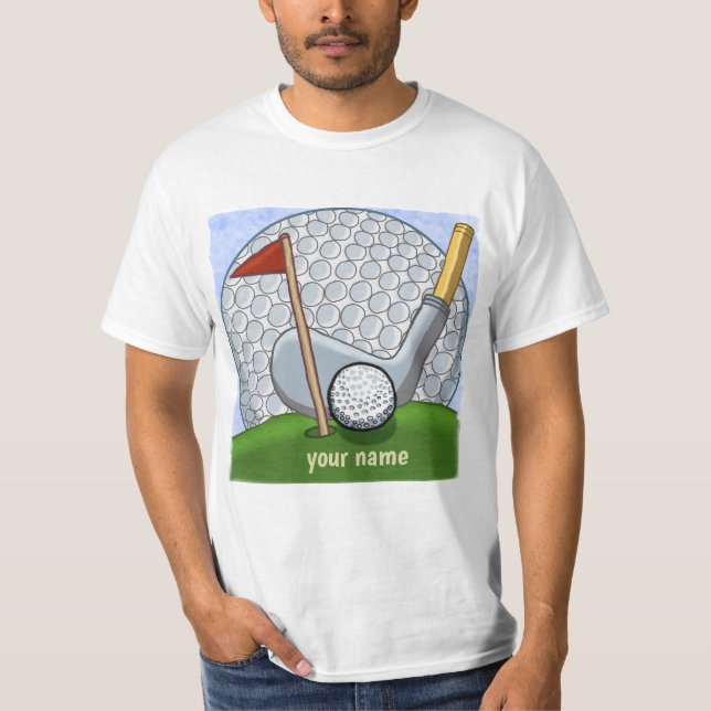 Golf Swing T-Shirt (Framsida)