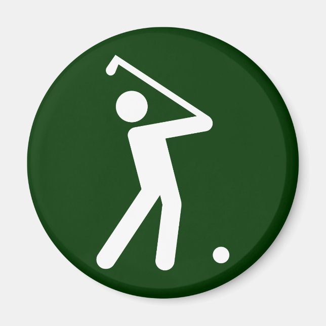 Golf Symbol Magnet (Framsidan)