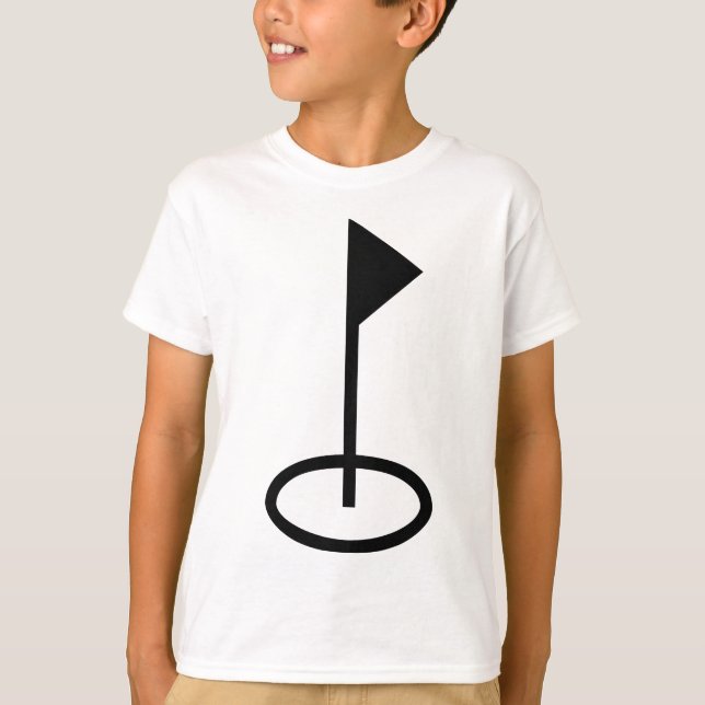 Golf Symbol T-shirt (Framsida)