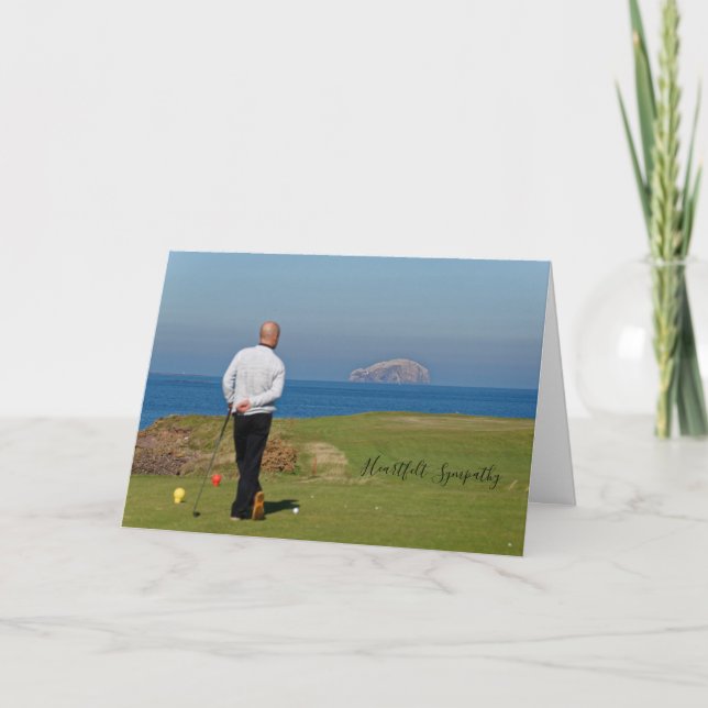 Golf Sympathy Kort (Framsida)