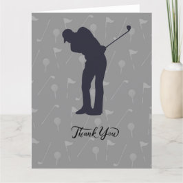 Golf sympati för din förlust Tack golfer