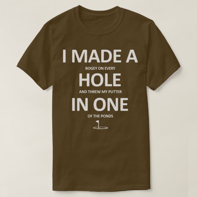 Golf T Shirt (Design framsida)