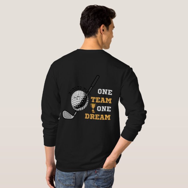 GOLF T SHIRT (Hel baksida)