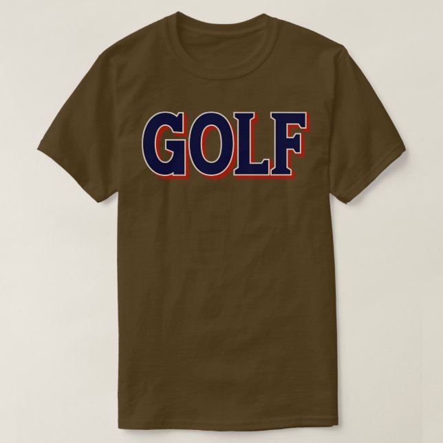 Golf T Shirt (Design framsida)