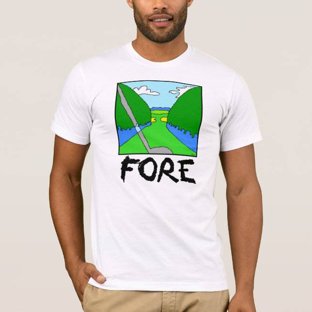Golf T Shirt (Framsida)