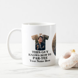 Golf t-skjortformens fotokille vet hur man parfyme kaffemugg