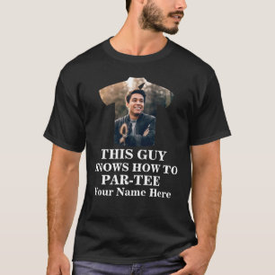 Golf t-skjortformens fotokille vet hur man parfyme t shirt