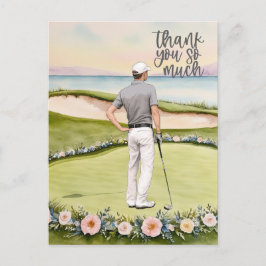 Golf-tack för att du kort golfbanans vattenfärg