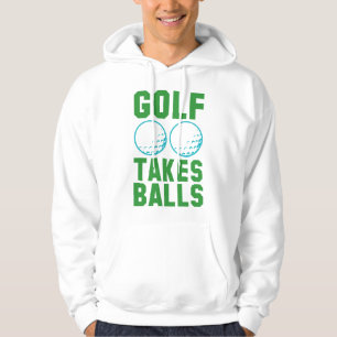 Golf Tar Bollar Hoodie
