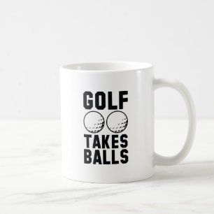 Golf Tar Bollar Kaffemugg