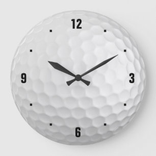 Golf tar tid på stor klocka