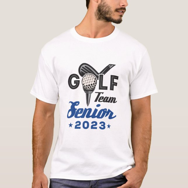 Golf Team Senior 2023 T Shirt (Framsida)