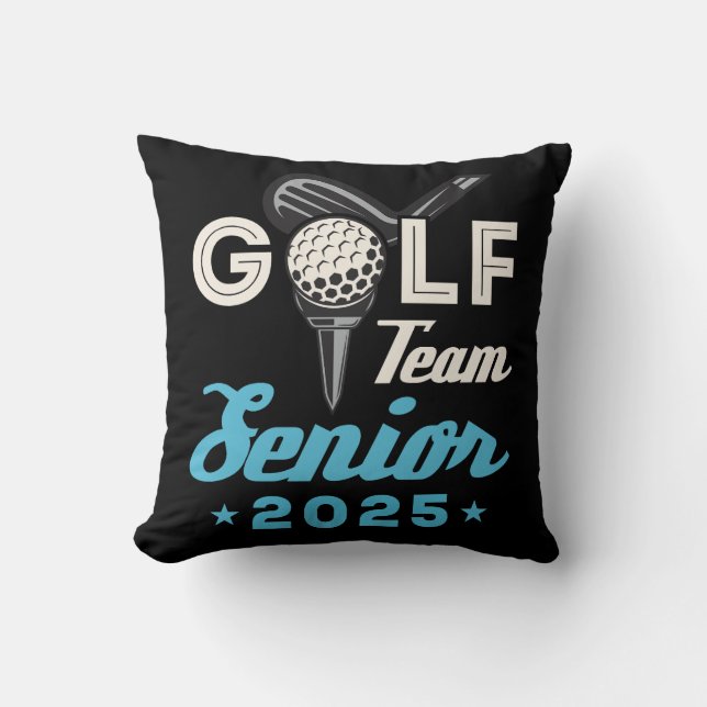 Golf Team Senior Class of 2025 Golfer Kudde (Framsida)
