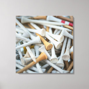 Golf Tees Canvastryck